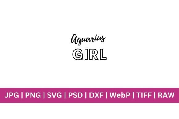 Aquarius Girl: A Versatile Design Asset for Modern Creators