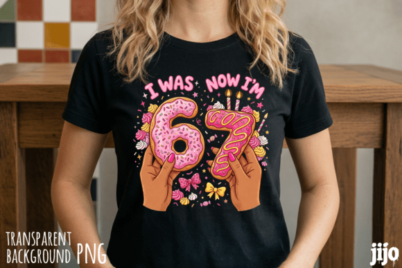 Birthday Donut Seventy Candles PNG: A Sweet Design Asset