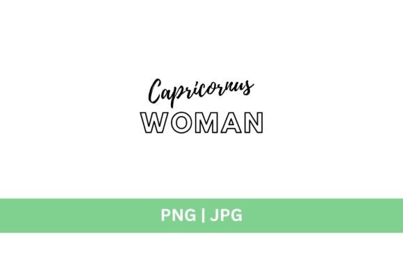 Capricornus Woman Graphic: Elevate Your Creative Projects