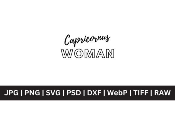 Capricornus Woman SVG: A Design Asset for Modern Creativity