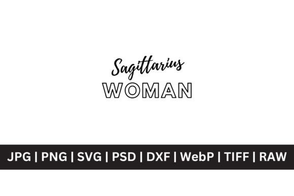 Embracing the Archer: The Sagittarius Woman SVG