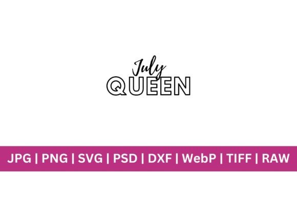 July Queen: A Versatile Design Asset for Creative Projects