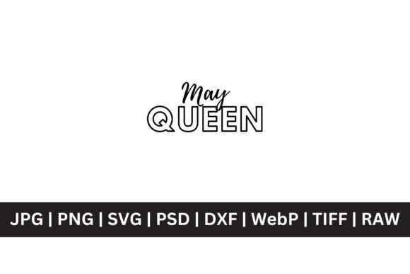 May Queen SVG: Floral Design for Creative Projects