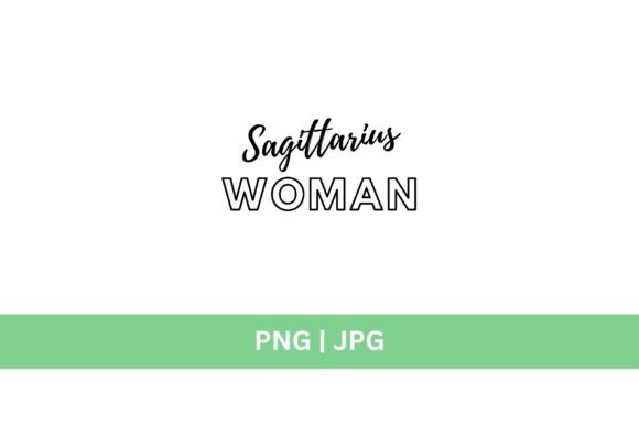 Sagittarius Woman Graphic: A Versatile Design Asset