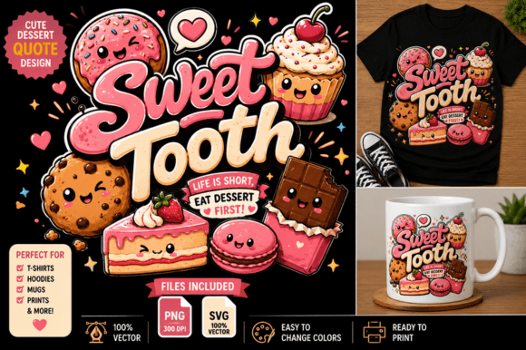 Sweet Tooth Kawaii Style: A Typography Design Guide